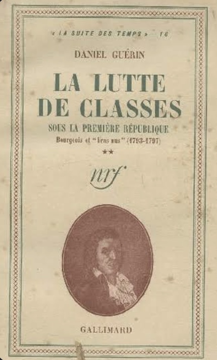 La Lutte de classes sous la Première République